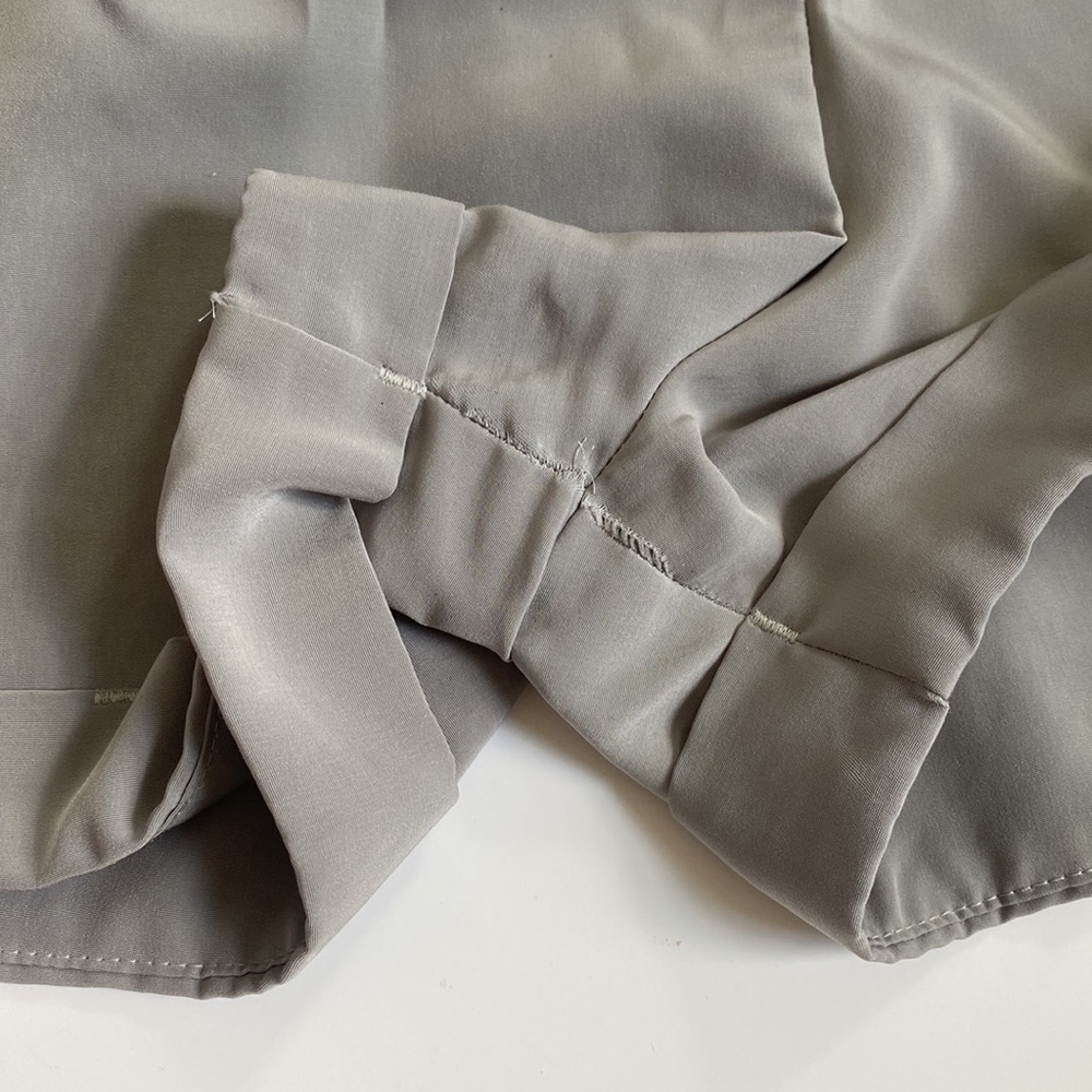 {SOLD} Lightly preloved gray American Apparel high rise shorts - Picture 7 of 7